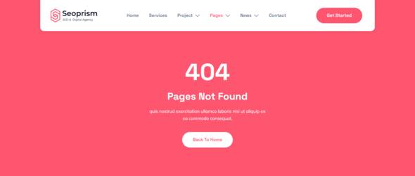 Seoprism - SEO & Digital Agency Elementor Template Kit