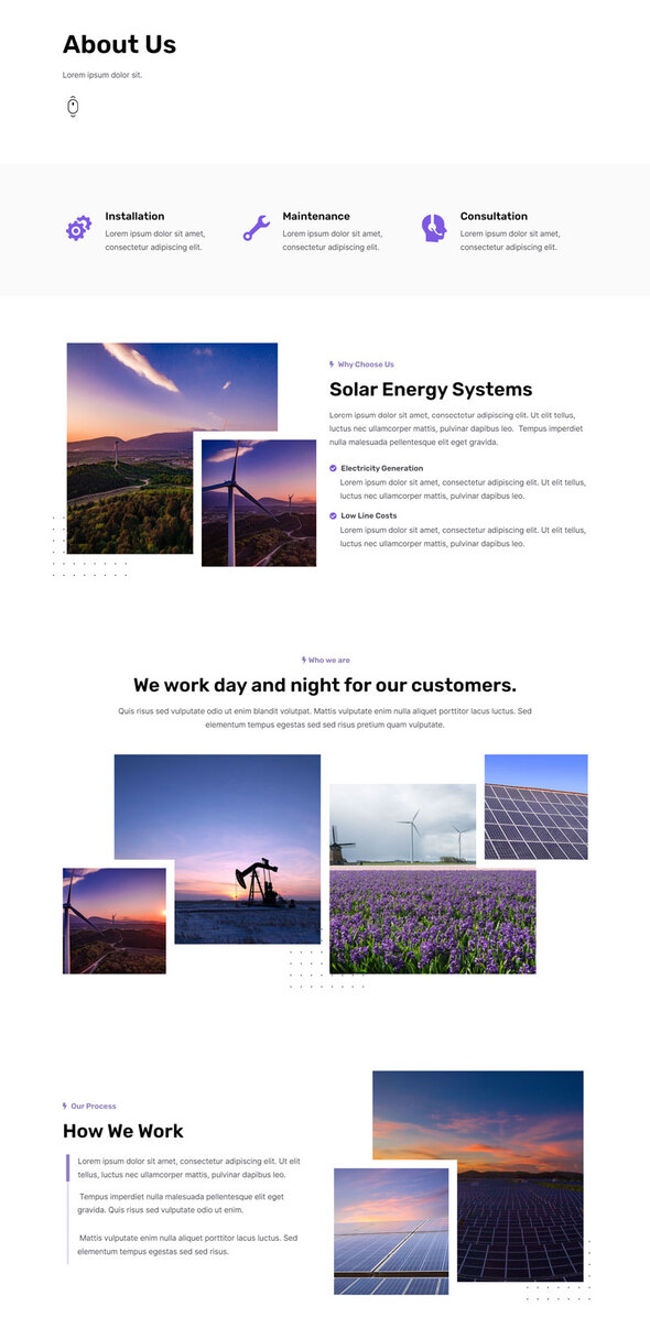 GYeco - Solar & Renewable Energy Elementor Template Kit