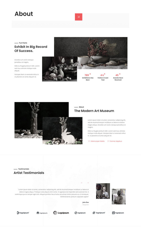 Kulstler - Art Gallery & Museum Elementor Template Kit