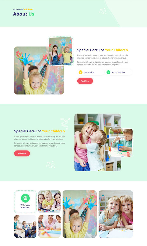 Kennvilla - Kindergarten & Child Care Elementor Template Kit