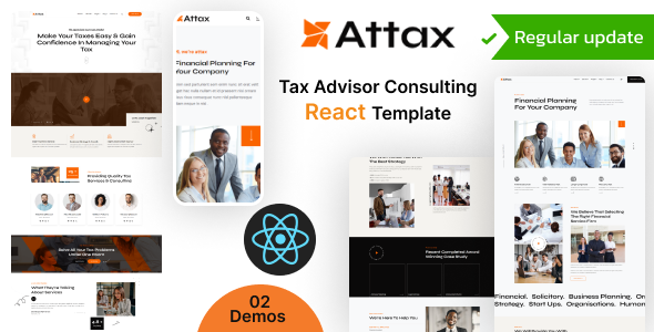 Attax - Business Consulting React Next Js Template