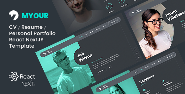 Myour - CV Resume NextJS Template