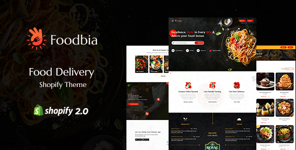 Foodbia - Food Delivery Shopify Theme