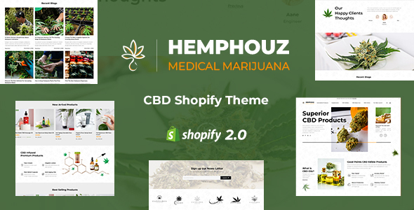 Hemphouz - Cannabis Shopify Theme