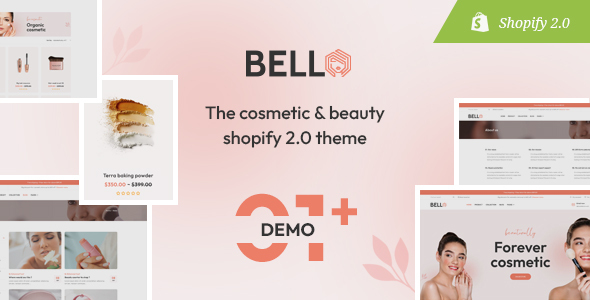 Bello - The Cosmetics & Beauty Responsive Shopify Theme