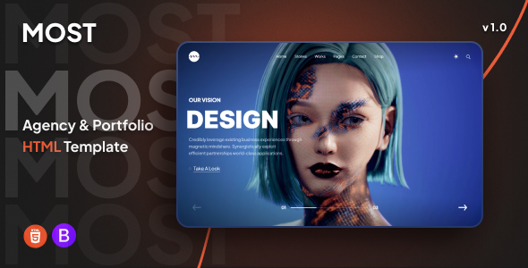 Most- Creative Agency & Portfolio HTML Template