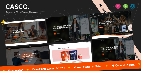 Casco - Creative Agency WordPress Theme