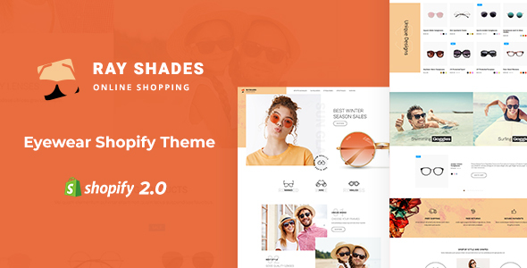 Rayshades - Eye Glasses Store Shopify Theme