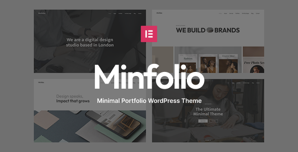Minfolio - Minimal Personal & Agency Portfolio Wordpress Theme
