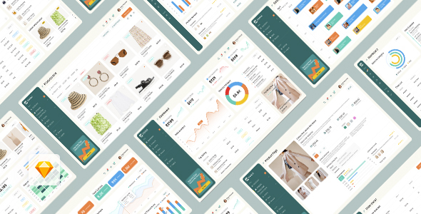 Comvi – Sales Analytics Dashboard for Sketch