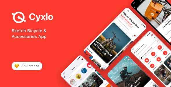 Cyxlo - Sketch Bicycle & Accessories App