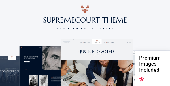 SupremeCourt - Law Firm and Attorney WordPress Theme