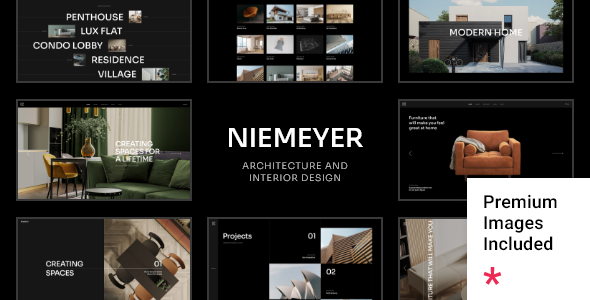 Niemeyer - Architecture and Interior Design WordPress Theme