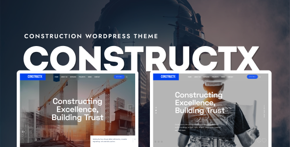 ConstructX - Construction WordPress Theme