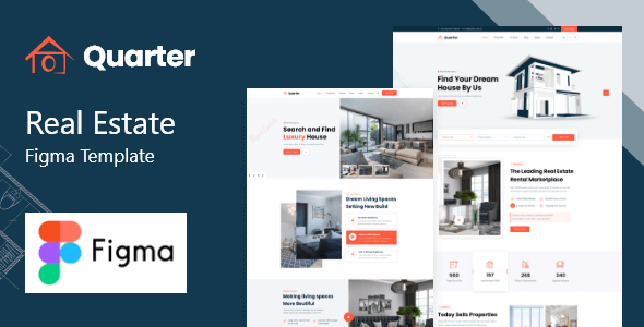 Quarter - Real Estate Figma Template