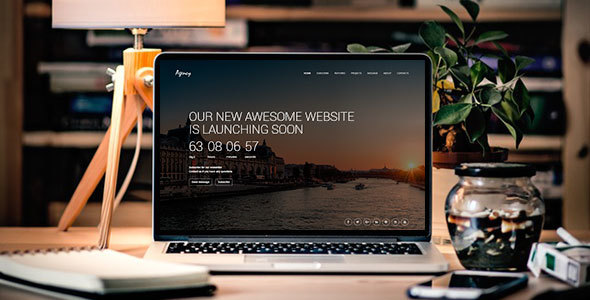 Belfort - Coming Soon Landing Page Template