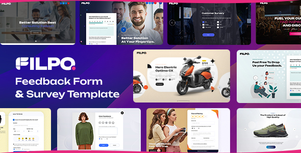 Filpo - Feedback Form & Survey Template