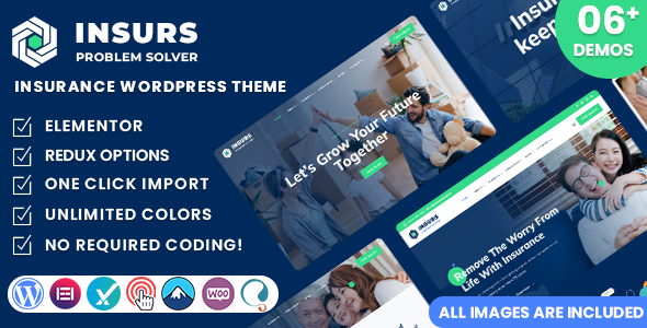 Insurs - Insurance WordPress Theme