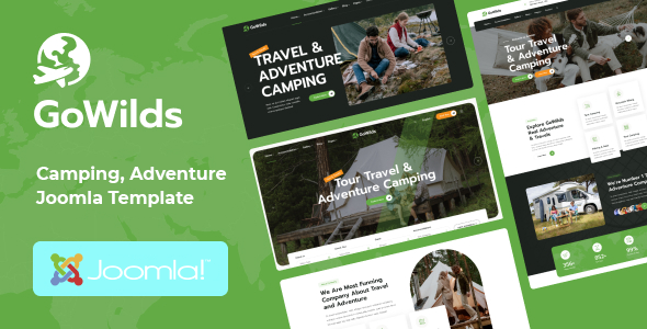 Gowilds - Travel & Tour Booking Joomla 6 Template