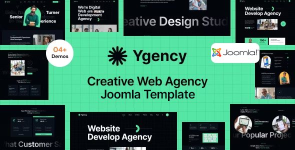 Ygency - Web Design Agency Joomla 6 Template