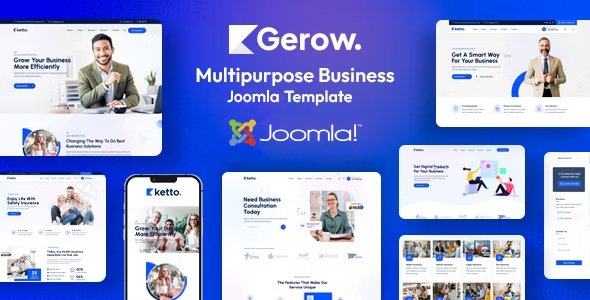 Gerow - Business Consulting Joomla 6 Template