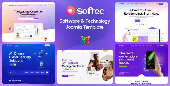 Softec - Software & Technology Joomla 6 Template