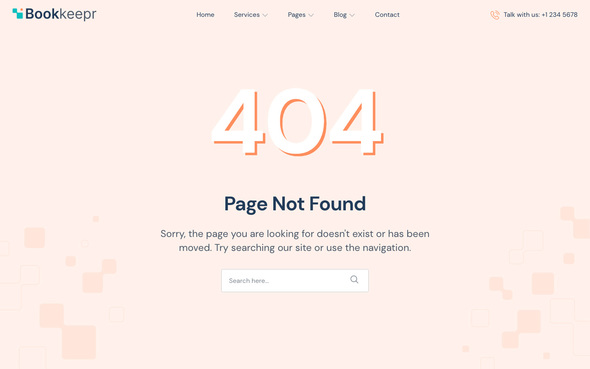 BookKeepr – Bookkeeping & Accounting Service Elementor Template Kit