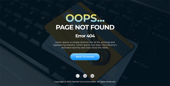 PayPath - Online Payment Gateway Elementor Template Kit