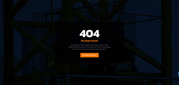 Conrix - Construction Company Elementor Template Kit