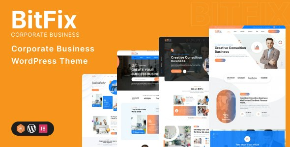Bitfix - Business Consulting WordPress Theme