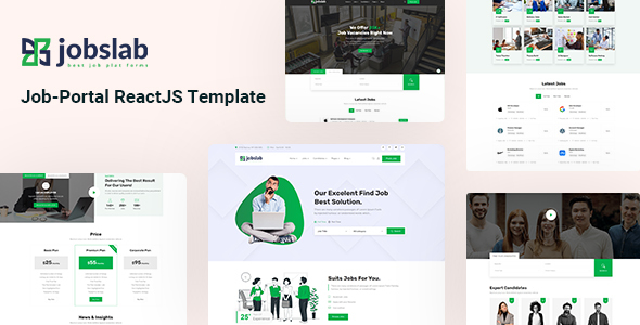 Jobslab - Job-Portal React JS Template