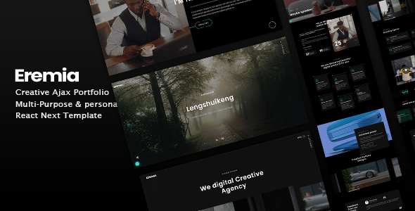 Eremia - Next js Creative Portfolio Template