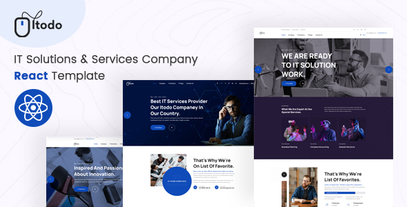 Itodo - IT Solutions & Services Company React Template