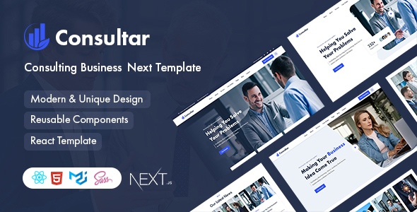 Consultar - Consulting Business Next Js Template