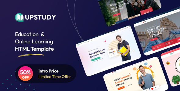 Upstudy - Education HTML Template
