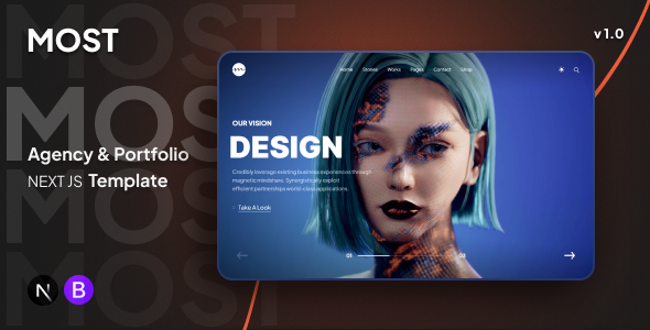 Most- Creative Agency & Portfolio React Next JS Template