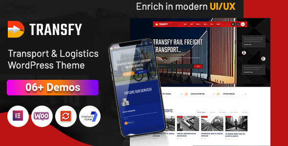 Transfy- Transport & Logistics WordPress Theme
