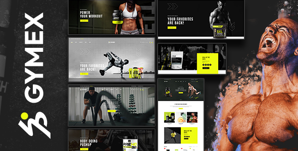 Gymex – Supplement & Nutrition WooCommerce WordPress Theme with AI