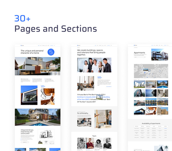 Stelio – Architects & Construction Company Elementor Pro Template Kit