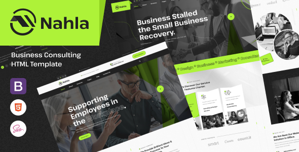 Nahla - Business Consulting HTML Template