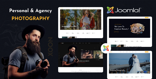 Xoon - Photography Portfolio Joomla 6 Template | Photographer