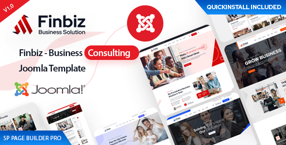 Finbiz - Consulting Business Joomla 6 Template | Consultant