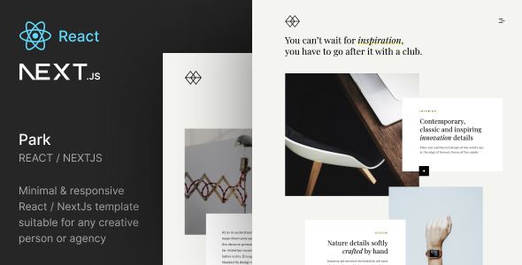 Park - Creative Portfolio NextJS Template