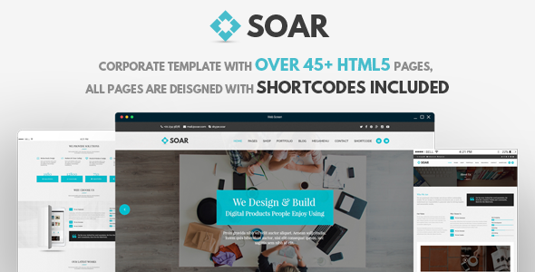 Soar Corporate Multipurpose HTML Template