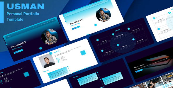 Usman - Responsive Personal Portfolio Template