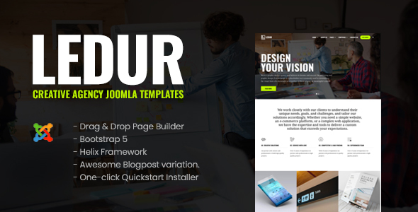 Ledur - Creative Agency Joomla Templates