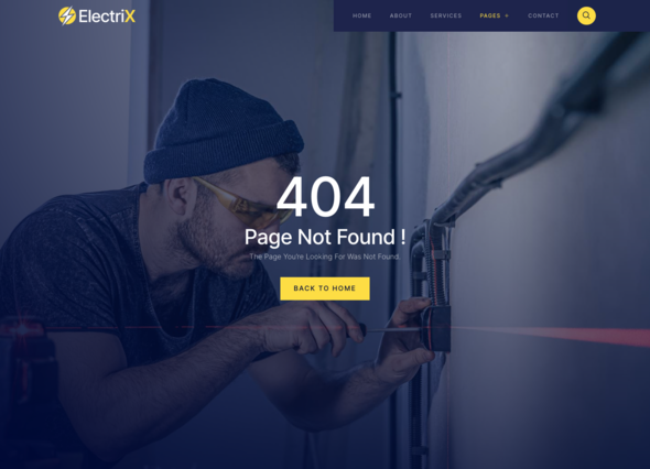Electrix – Electrician Services & Electrical Repairs Elementor Template Kit
