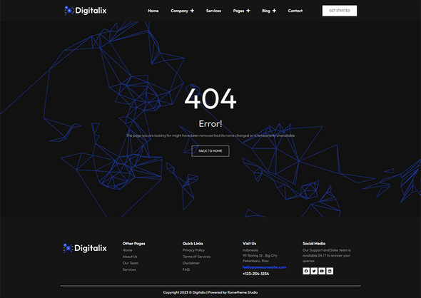 Digitalix - Software Company Elementor Pro Template Kit