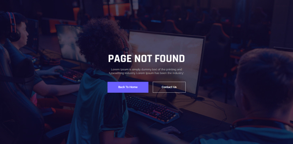 Arena Lads - Esports & Gaming Elementor Template Kit