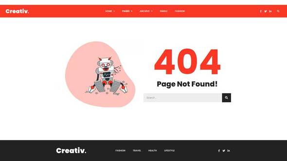 Creativ - Blog and Magazine Elementor Pro Template Kit